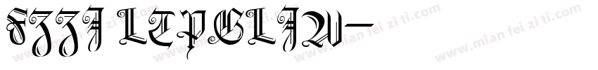 FZZJ LTPGLJW字体转换